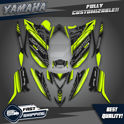 Atv graphics decals kit - kit, yamaha