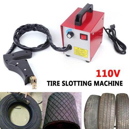 Tire groover tread cutting - tire,