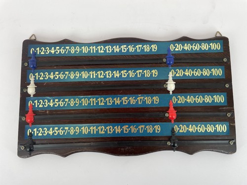 Vtg wooden shuffleboard - vtg,