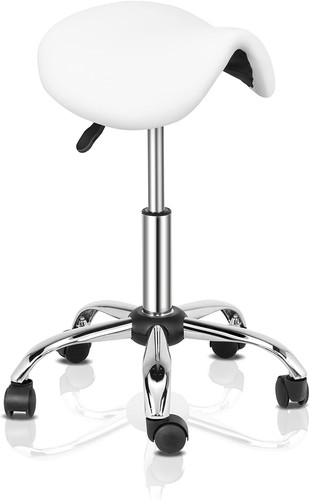 Saddle stool rolling chair - saddle,