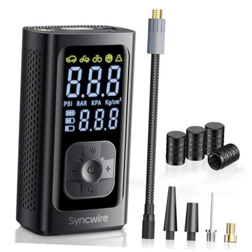 Tire inflator portable - tire, air