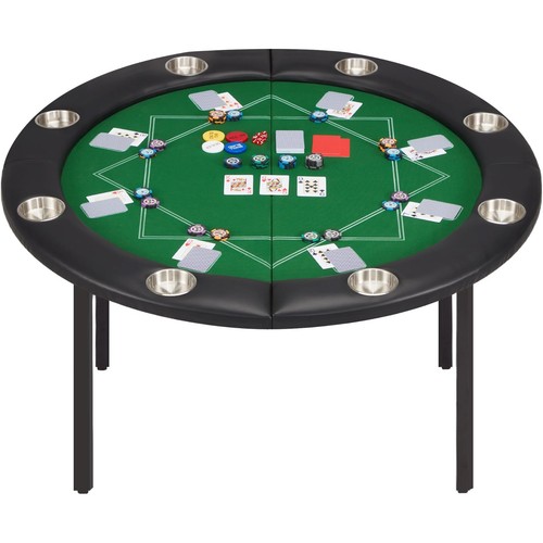 Player folding poker table - folding,