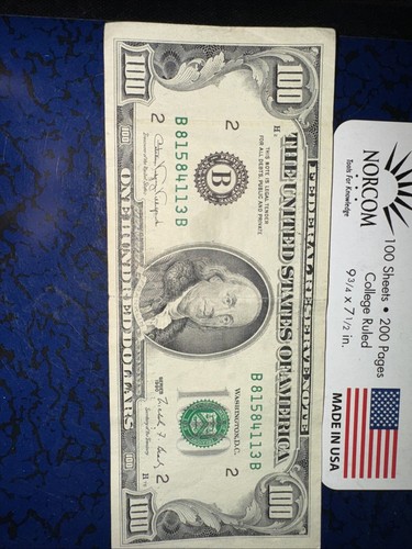 Billete 100 dolares 1990 - de,