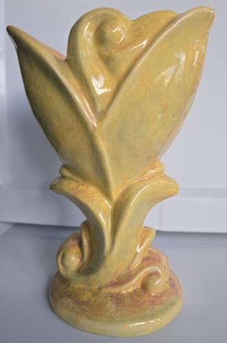Vintage gonder pottery vase - pottery,