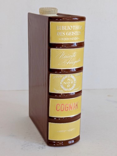Vintage enorm book decanter - enorm,