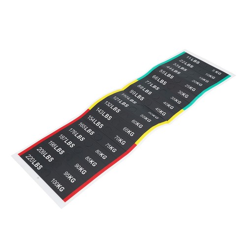 Gym weight labels clear - weight,