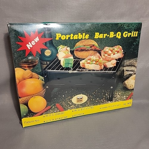 Vintage nib portable bar q - vintage, bar-b-q