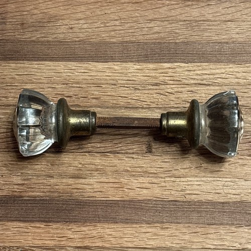 Antique glass brass - antique,