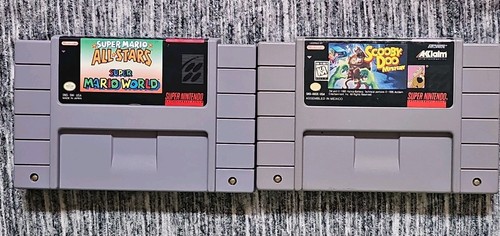 Nintendo snes game bundle see - bundle:,