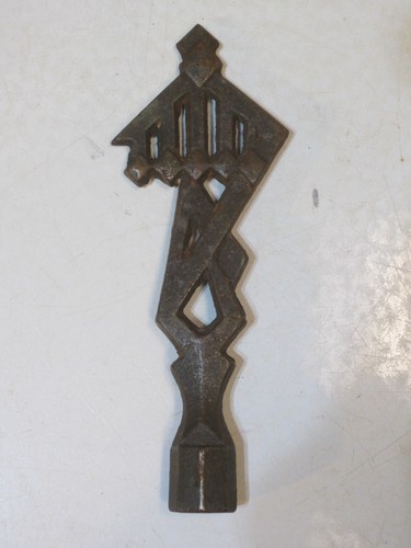 Large antique cast iron - cast, lamp