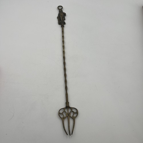 Antique brass fireplace - brass,