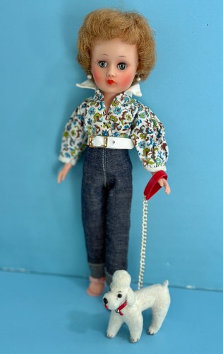 Vintage poodle dog - poodle,