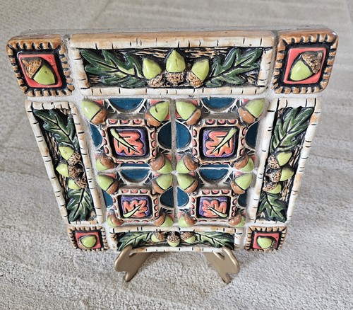 Studio art pottery tiles - pottery,