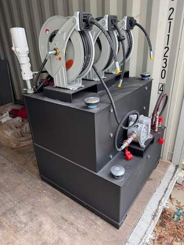 Lube oil skid - lube,