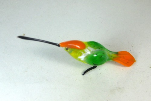 Blown glass animals bird - blown,