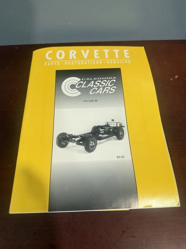 Corvette parts catalog - corvette,