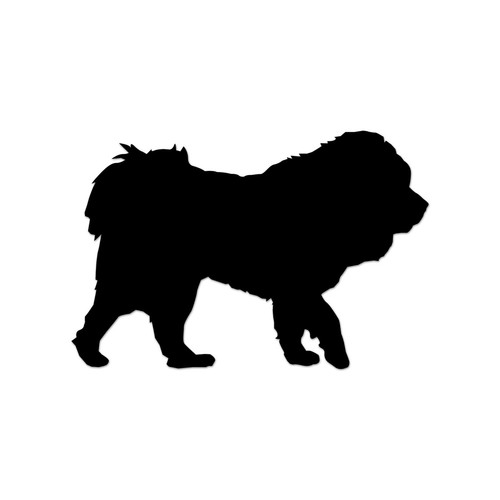 Tibetan mastiff sticker decal - mastiff,