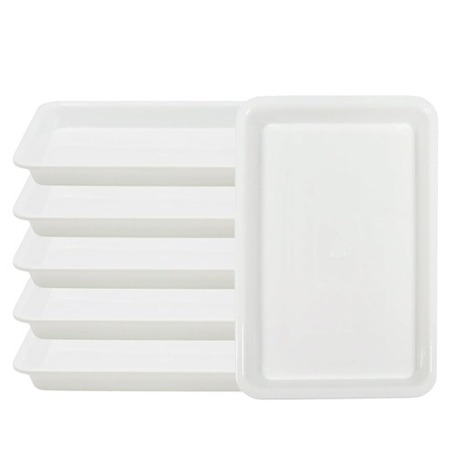 Rectangle plant saucers inch - saucers, 4
