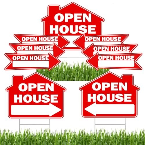 Piece open house - 9, sign