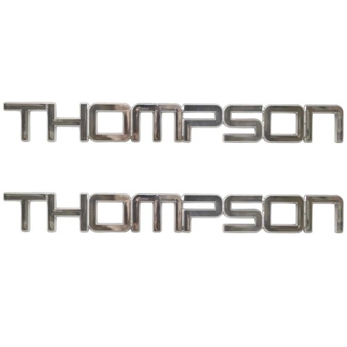 Thompson boat logo decal - thompson,