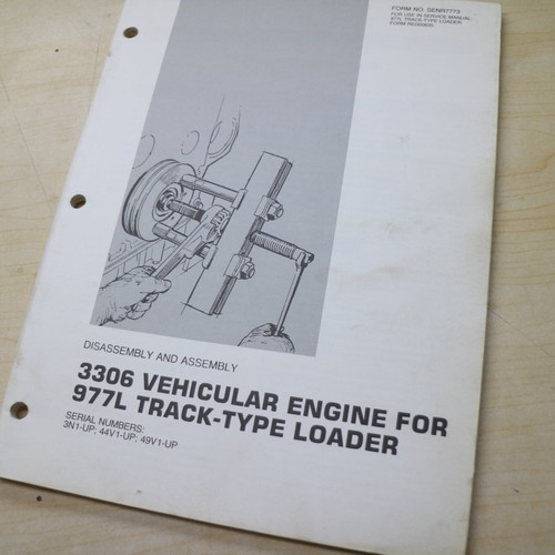 Cat 977l track - track, loader