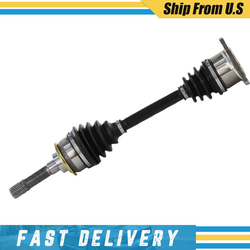 4wd front left axle shaft - 4wd,