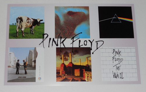 Large pink floyd 1971 album - pink, 1971-79