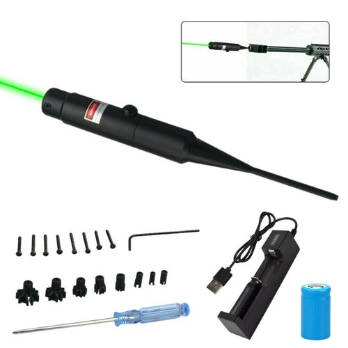 Green laser bore sighter sight - bore,