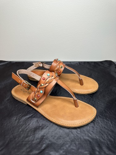 Zigi soho bevelyn tan flat - zigi,
