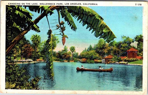 Postcard boat scene - scene, los