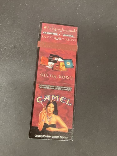 Matchbook cover camel - cover,