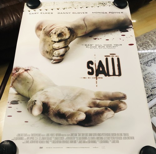Saw original 27x40 - 27x40, movie