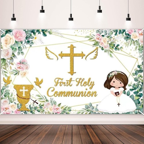 First holy communion backdrop - first,