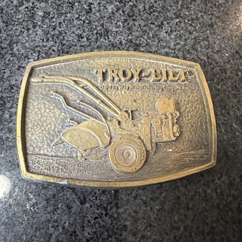 Vintage troy bilt - vintage, buckle