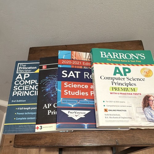 Computer science book lot - computer, +