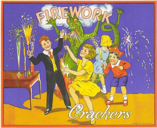 Fireworks crackers dragon - fireworks,