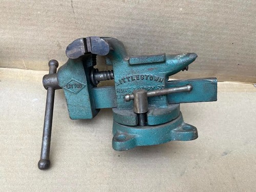 Vintage littlestown bench - littlestown, vise