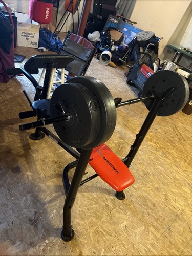 Weight bench vinyl - lb.,