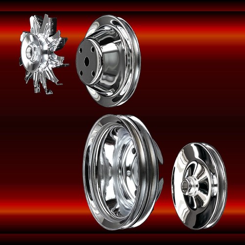Chrome small block chevy - chrome,