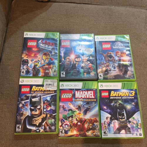 Lot xbox 360 lego games - of,