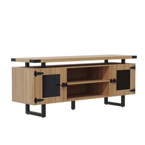 Mirella low wall cabinet glass - low,