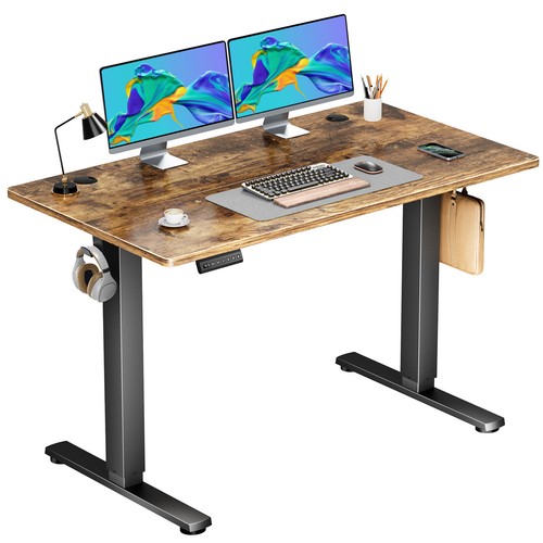 Electric standing desk height - standing,