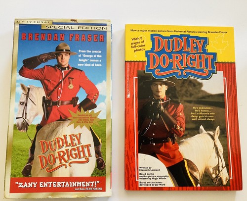 Dudley right 1999 movie - do-right, vhs
