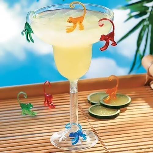 Plastic cocktail monkey drink - cocktail,