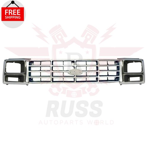New front silver grille - new,
