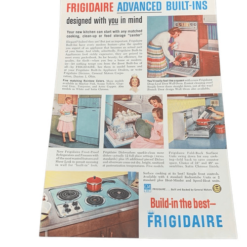 Vintage 1959 frigidaire - vintage, gm