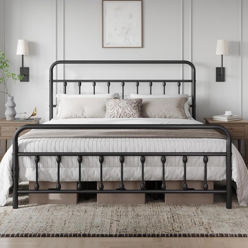 King bed frame with headboard - frame,
