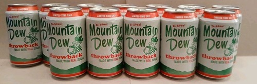 Mountain dew throwback - mountain, soda
