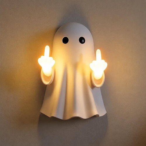 Halloween finger ghost lights