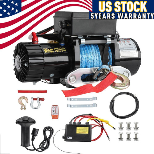 Electric winch 10000lb - winch,
